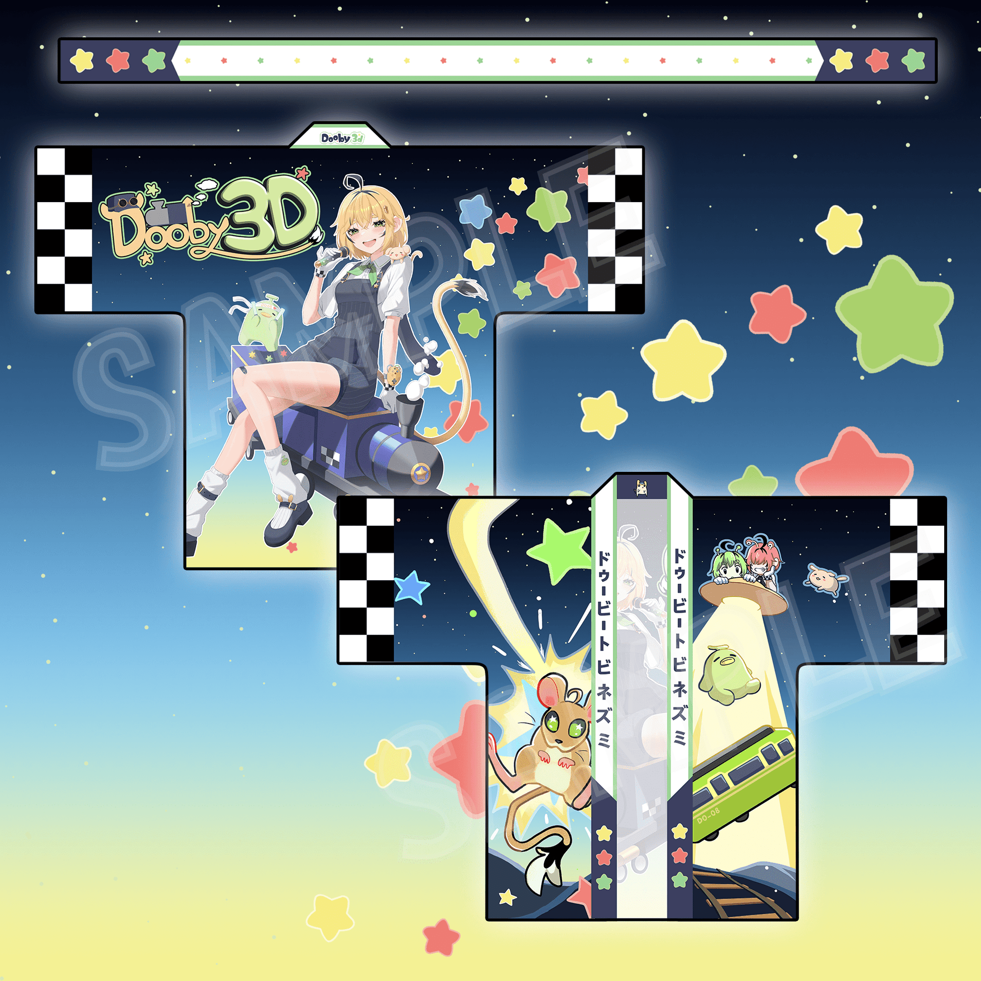 Pre-Order] Unofficial Dooby Fan Happi Coat – Oshi Moshi