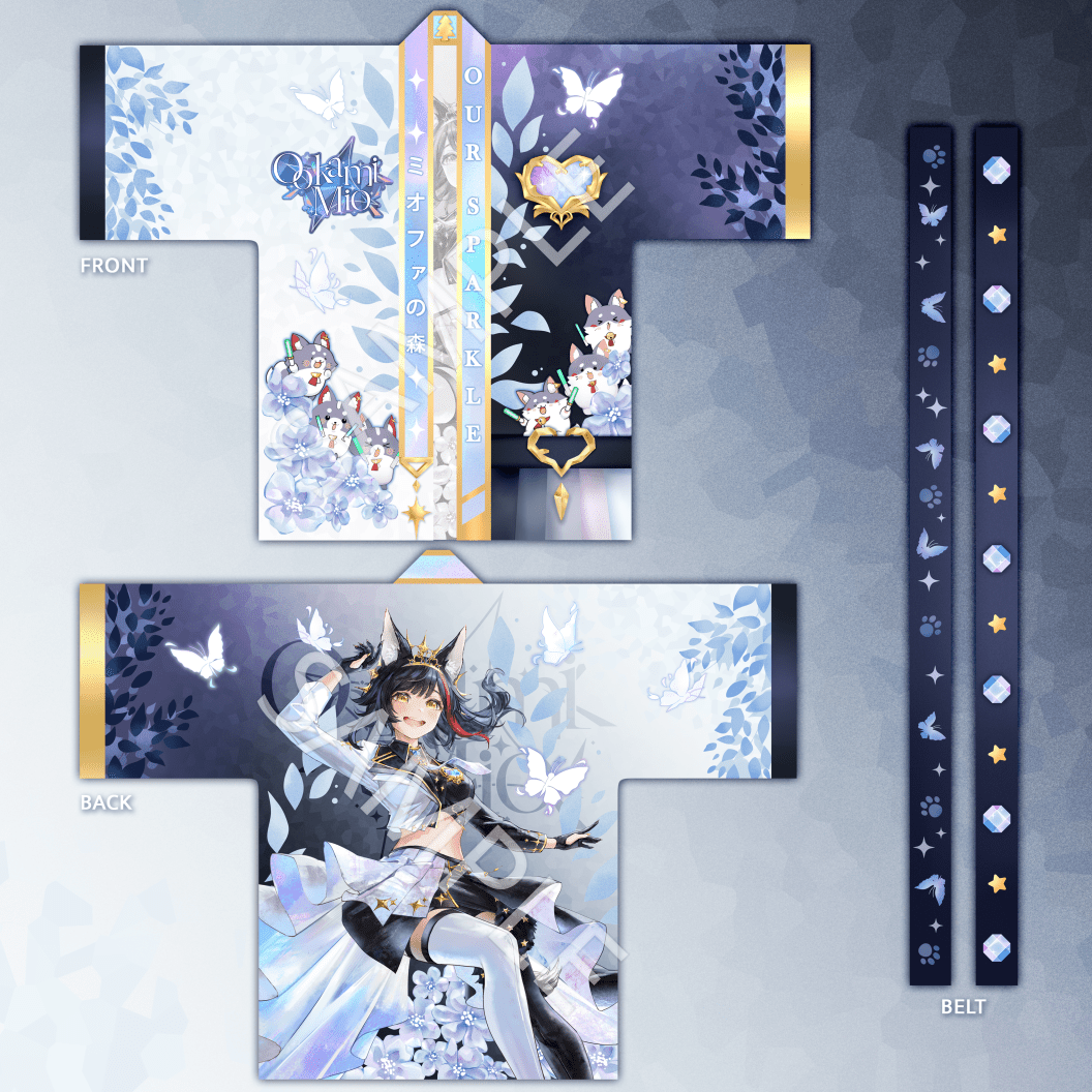 「Pre - Order」 Unofficial Mio Fan Happi Coat - Oshi Moshi