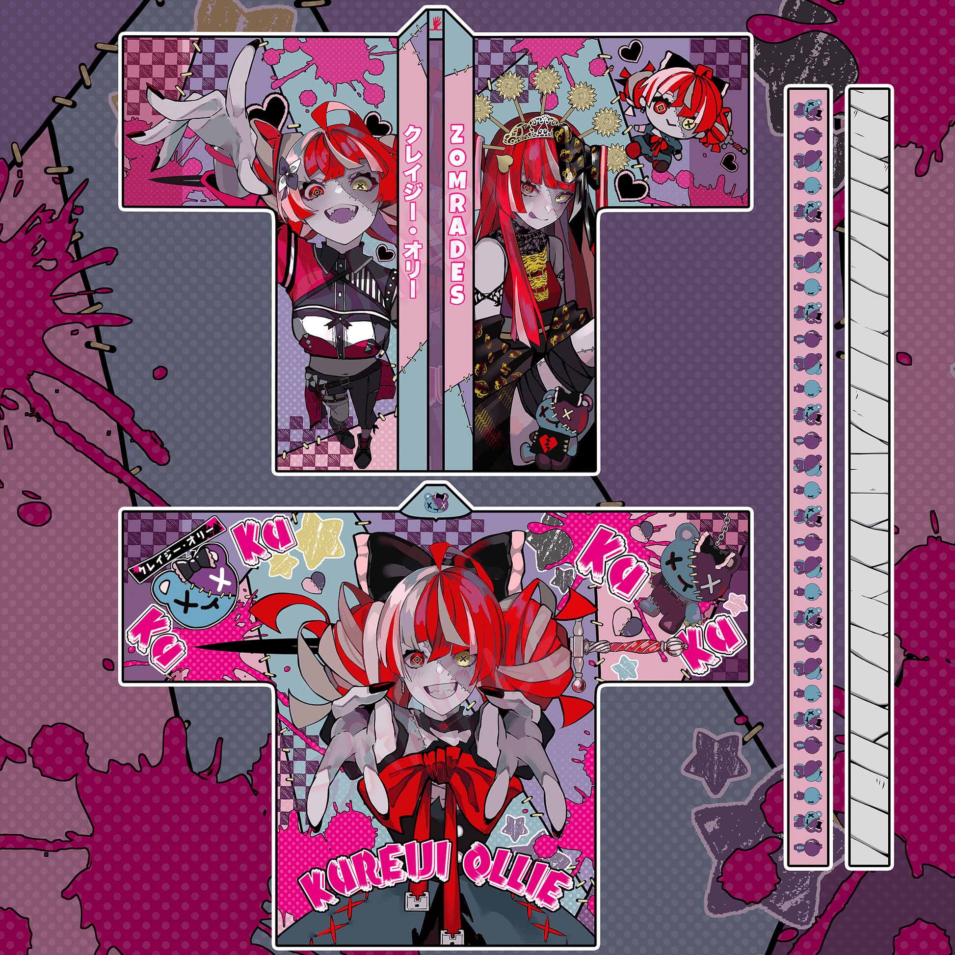 「Pre - Order」 Unofficial Ollie Fan Happi Coat - Oshi Moshi